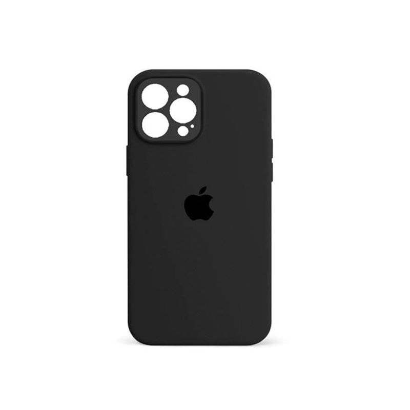 GENERICO - Silicone Case Con P/Cámara Iphone 13 Pro  Max - Negro