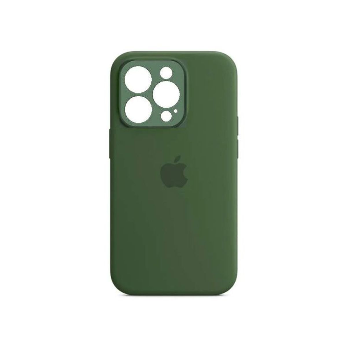 GENERICO - Silicone Case Con P/Cámara Iphone 13 Pro Max - V.Militar