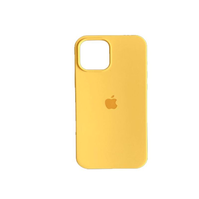 GENERICO - Funda Silicone Case Iphone 14 Pro - Amarillo
