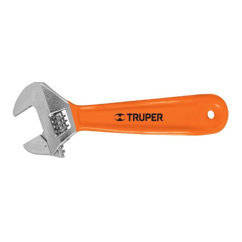 TRUPER - Llave Francesa 6" Truper 15509 - Naranja