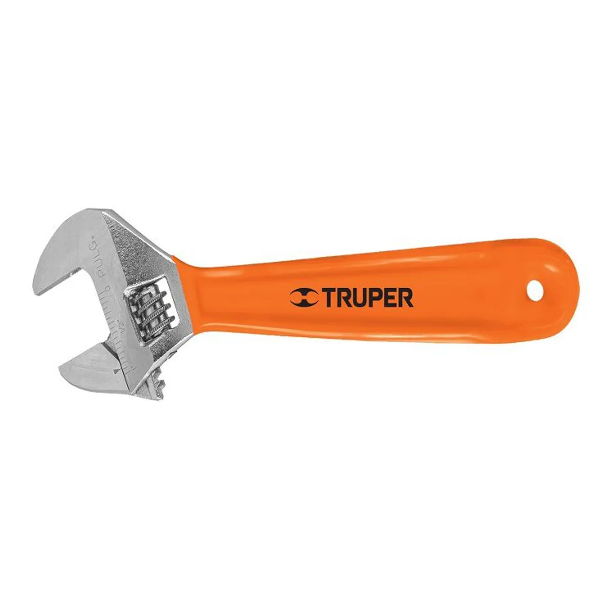 TRUPER - Llave Francesa 10" con Mango GRIP Truper 15511 - Naranja