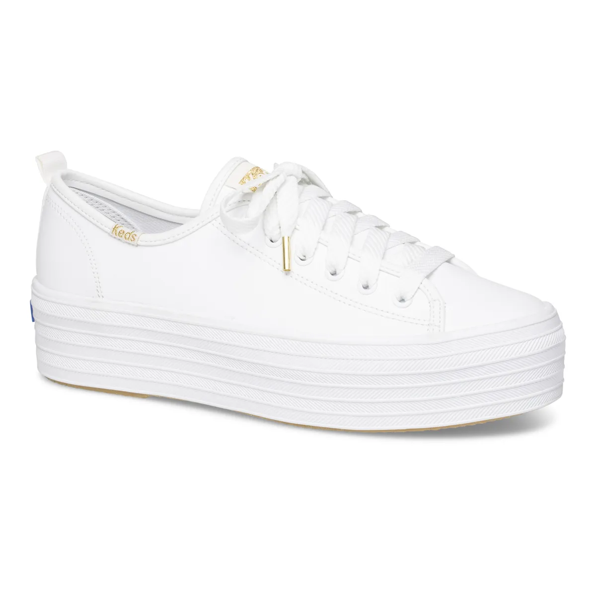 KEDS - Zapatilla Keds Triple Up Leather White KEDS
