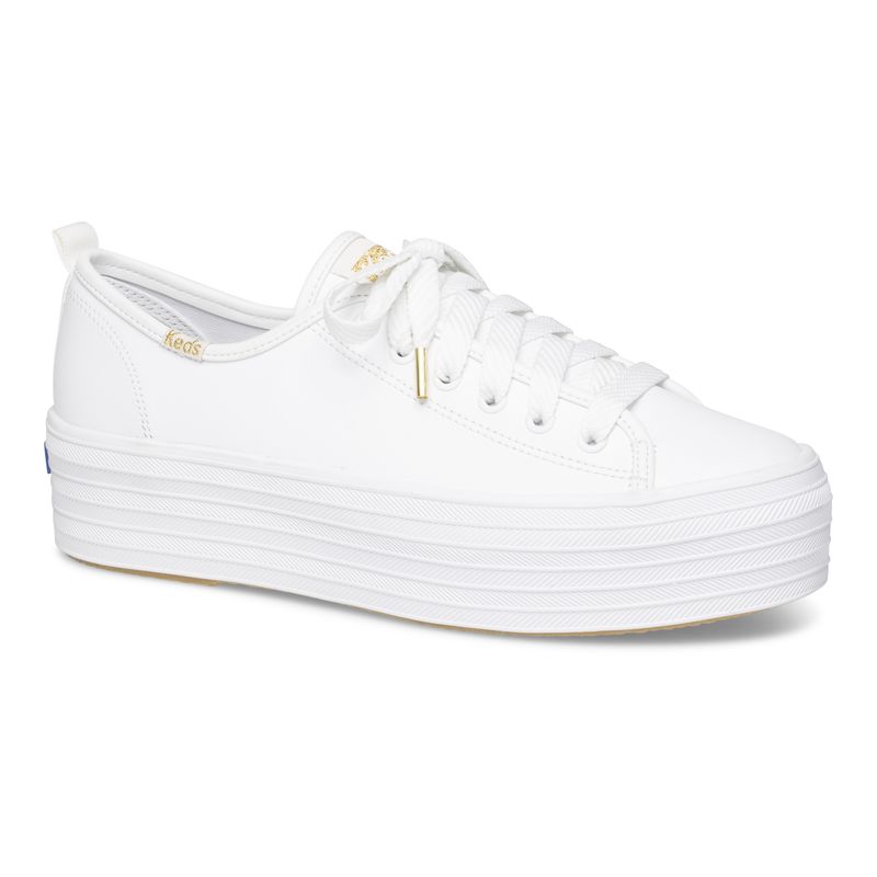 KEDS - Zapatilla Keds Triple Up Leather White KEDS