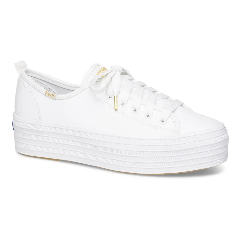 KEDS - Zapatilla Keds Triple Up Leather White KEDS