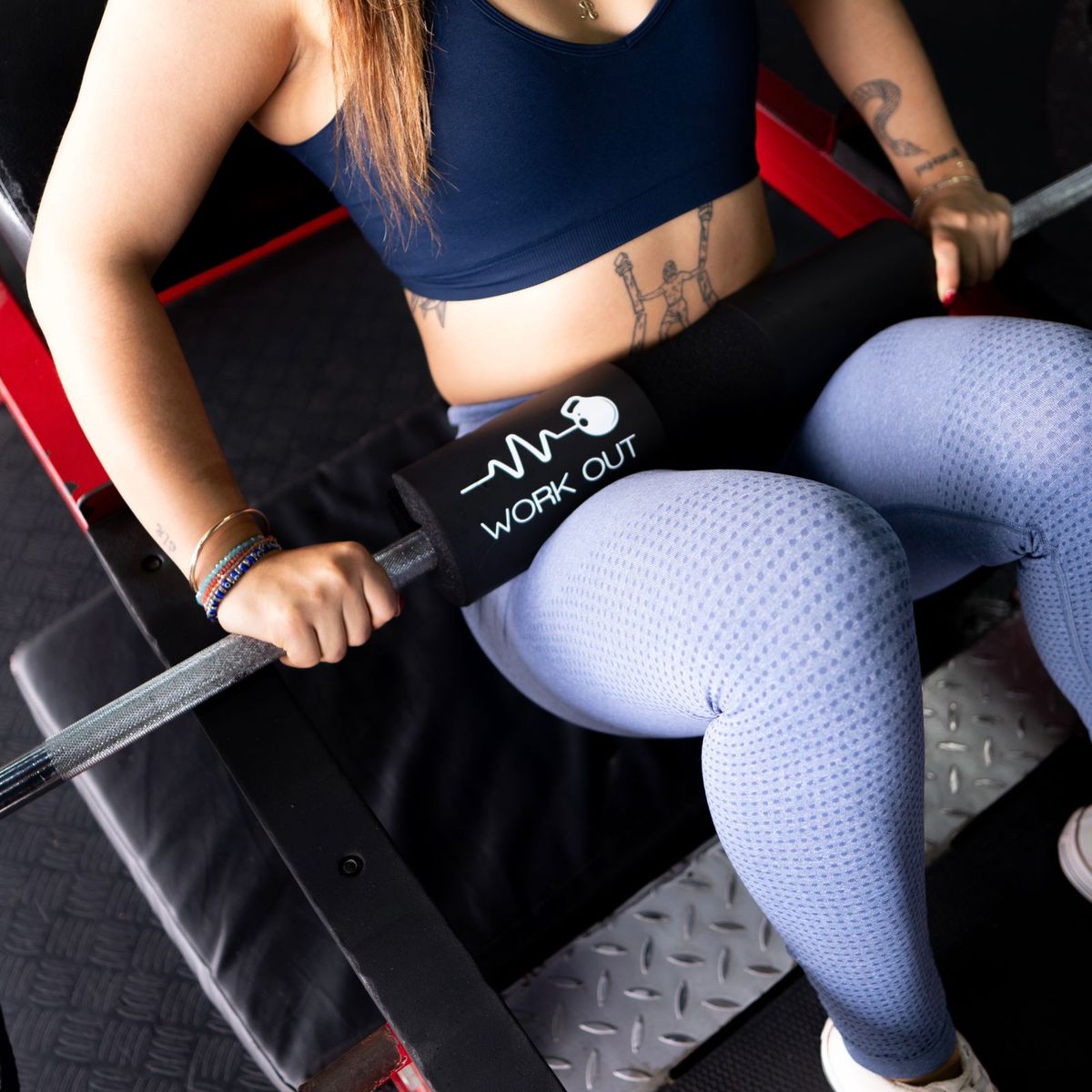 WORK OUT - ALMOHADILLA PARA BARRA NEGRA