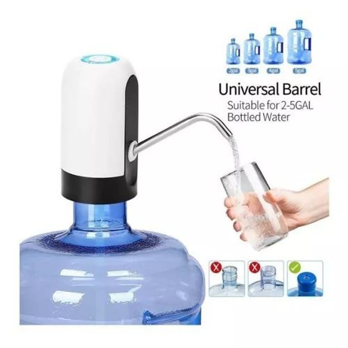 OEM - Dispensador De Agua Recargable con USB