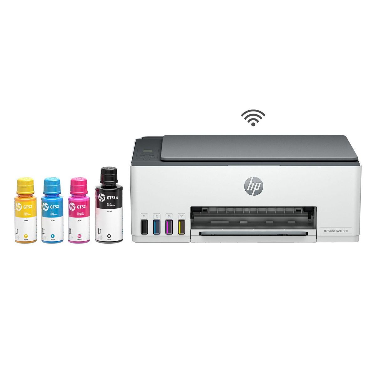 HP - Impresora multifuncional HP Smart Tank 580