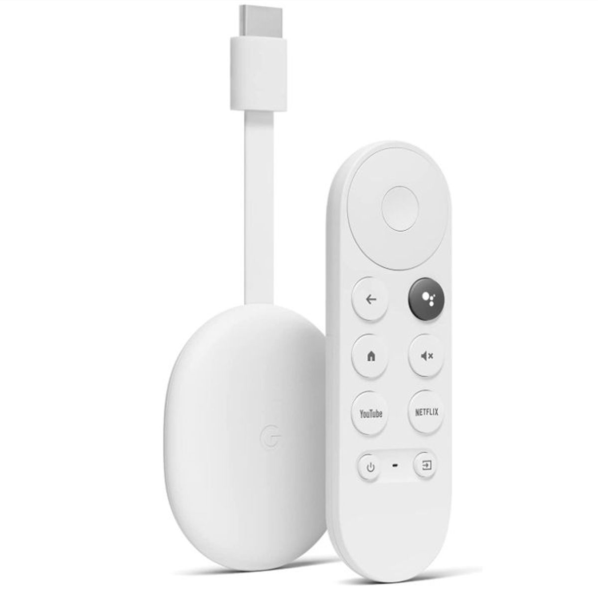 GOOGLE - Chromecast 4 con Google TV (HD) Movistar Play Disney+ Youtube - Original
