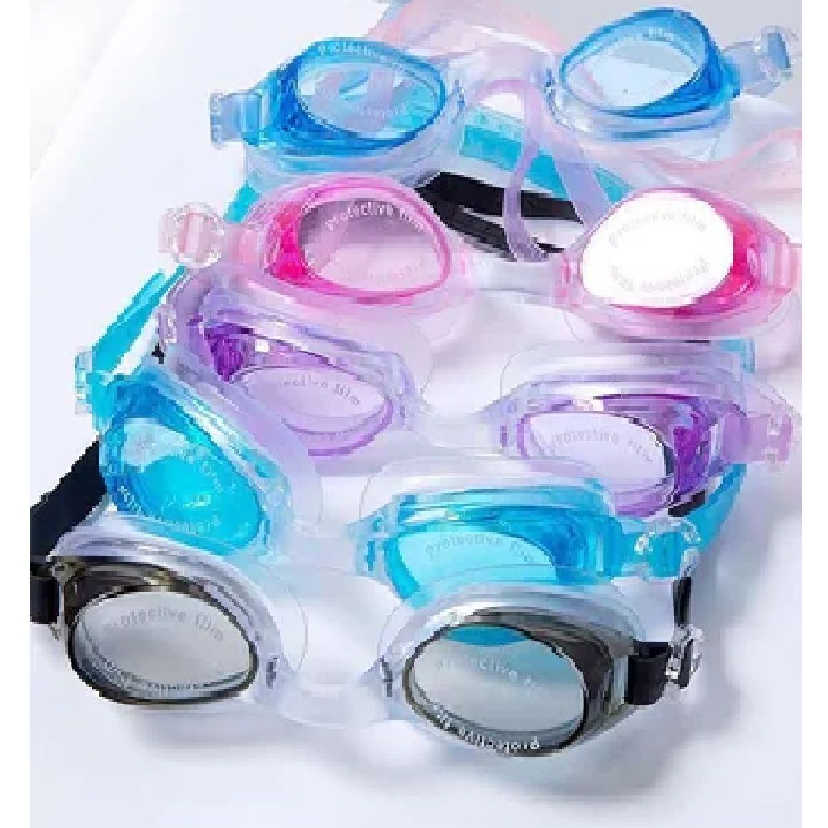 GENERICO - Gafas De Natación Para Niños y Niñas Lentes De buceo Azul