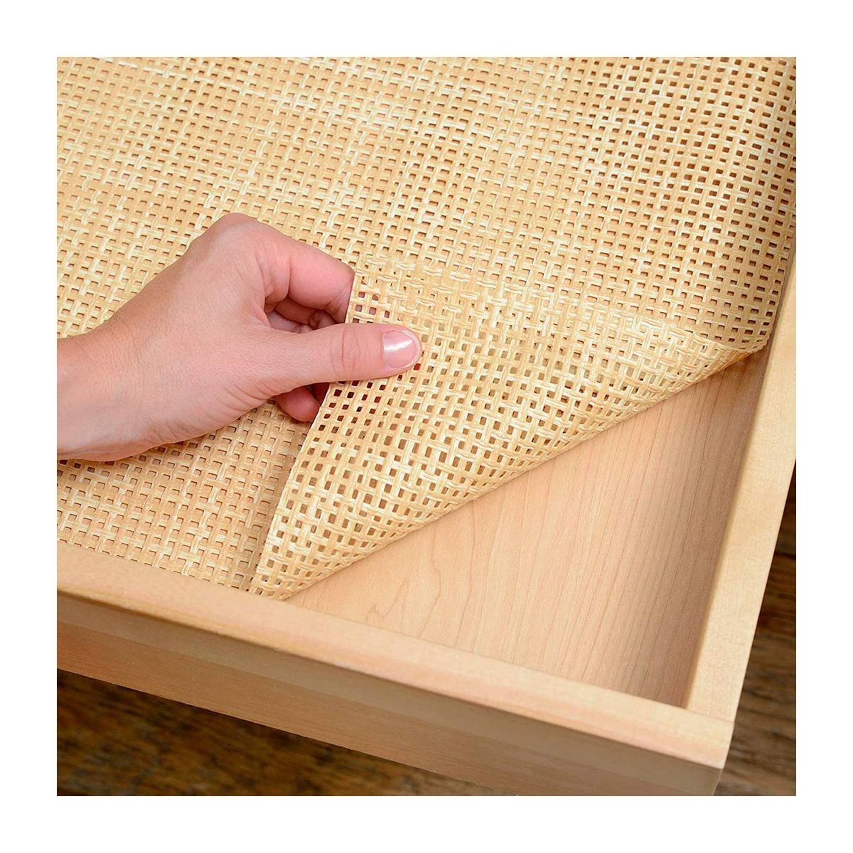 CONTACT - Cobertor No Adhesivo Tejido Natural Con-Tact® Lattice (30 x 122 cm.)