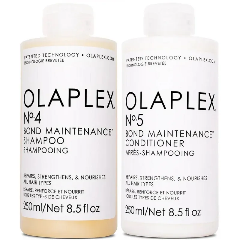 OLAPLEX - Olaplex N°4 + N° 5 Shampoo Reparador + Acondicionador