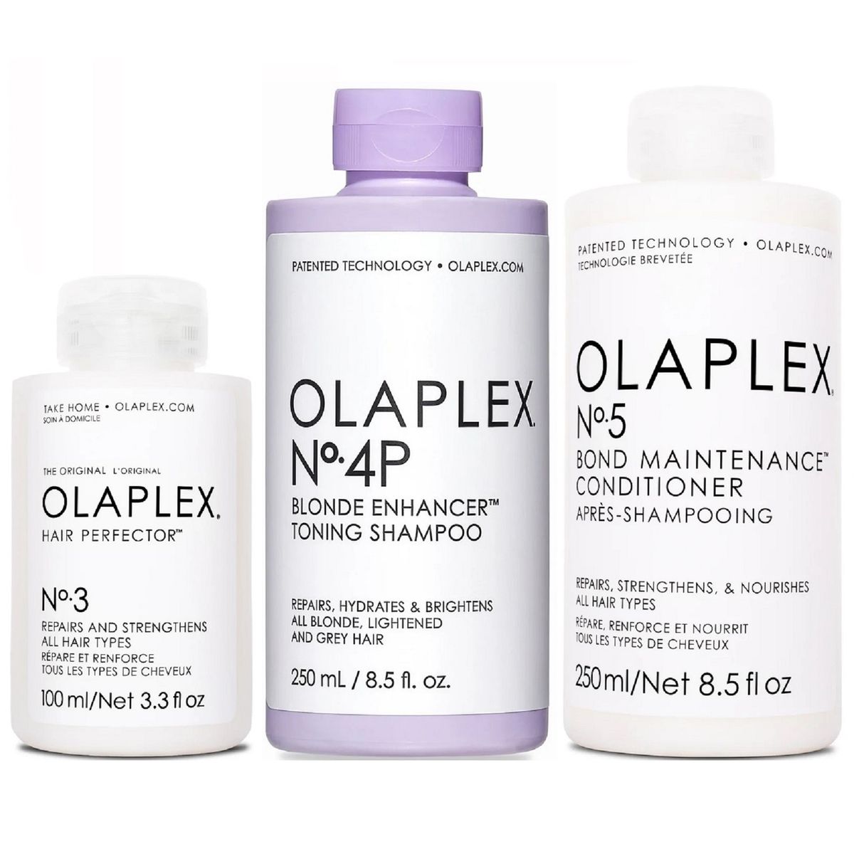 Olaplex - Olaplex N°3 + N°4P + N°5 Tratamiento Cabello Rubio