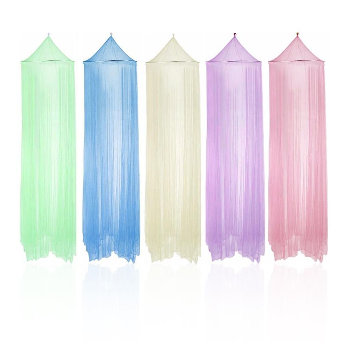 INSPIRA MARKET - Mosquitero Cubierta Mosquitos Insectos Tul Cuna Cama de 1 a 2 Plazas