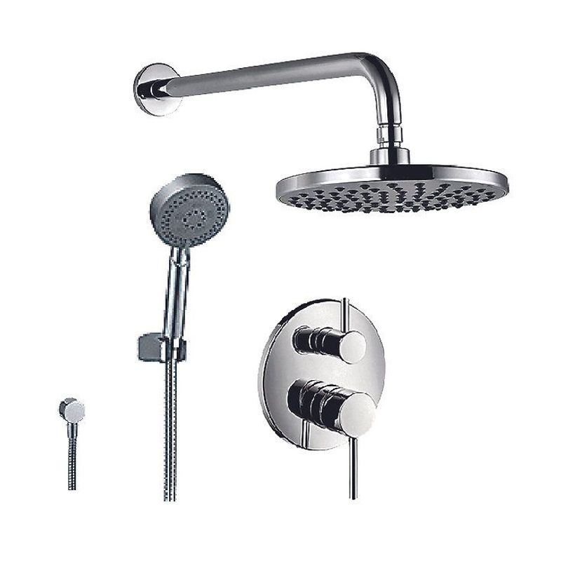 XM - MEZCLADORA MONOCOMANDO DUCHA Y TELÉFONO CROMADO MT010D5