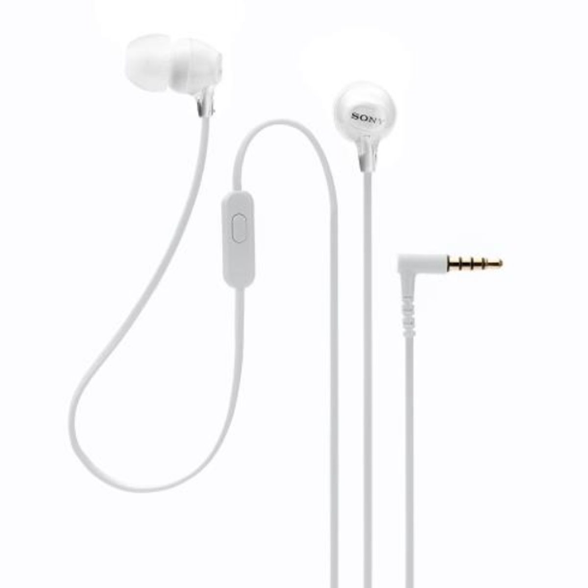 SONY - Sony Audífonos Internos Con Micrófono MDR-EX15AP Blanco