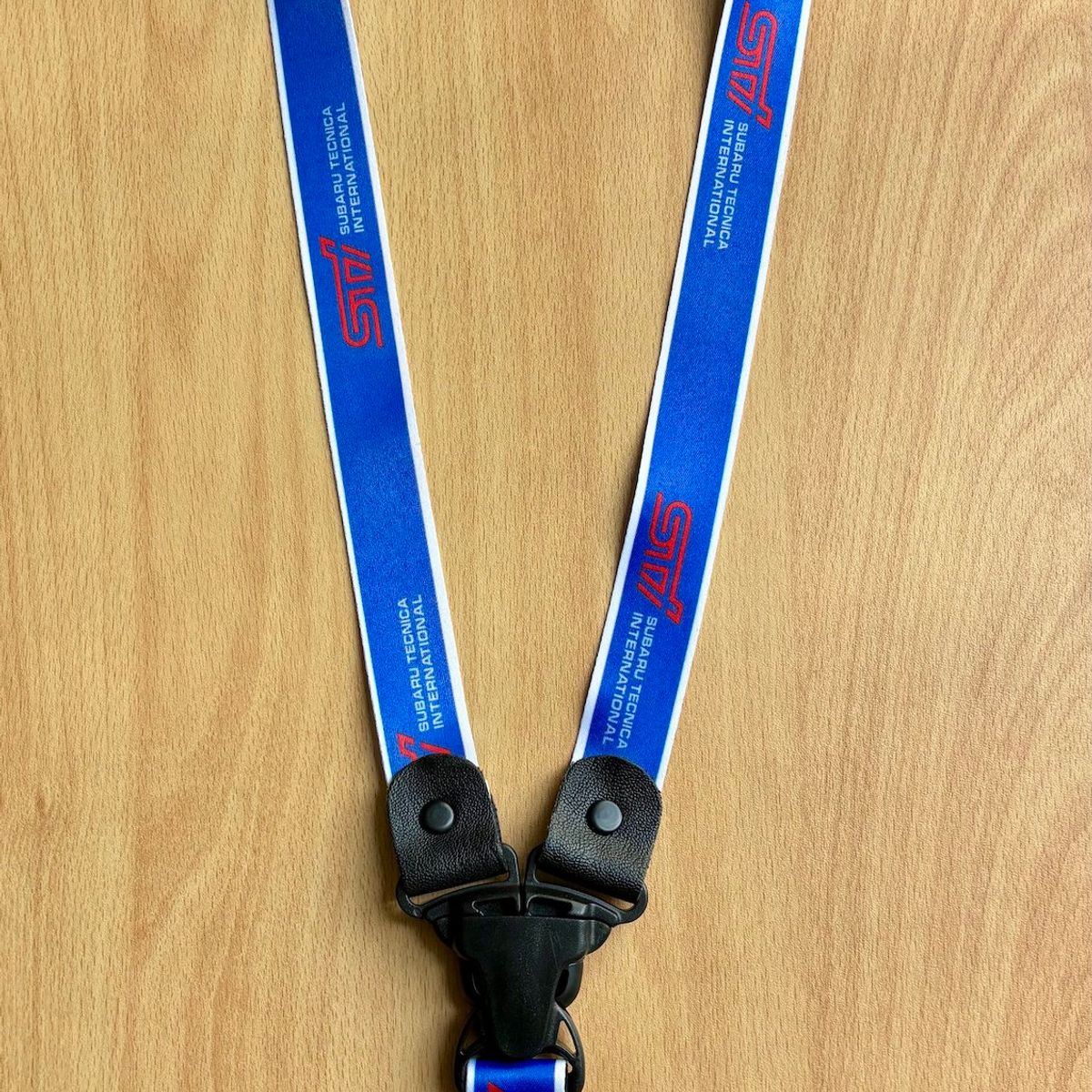 GENERICO - Llavero Subaru STI Lanyard Pita Impreza WRX Colgador Llaves