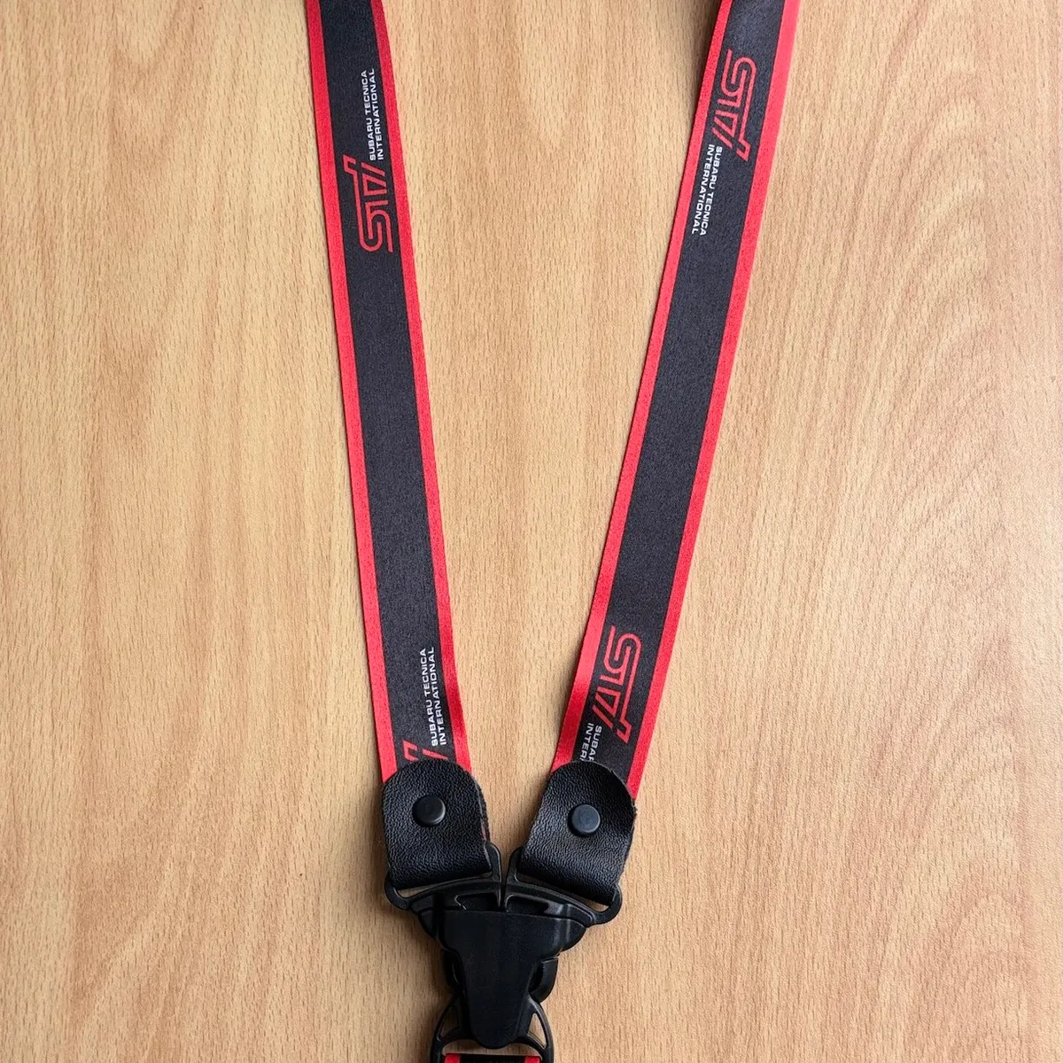 GENERICO - Llavero Subaru Lanyard STI Colgador Llaves WRX Cinta Pita