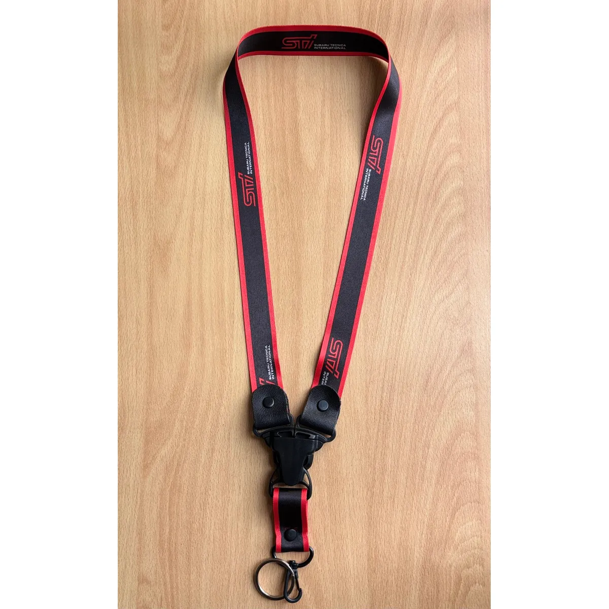 GENERICO - Llavero Subaru Lanyard STI Colgador Llaves WRX Cinta Pita