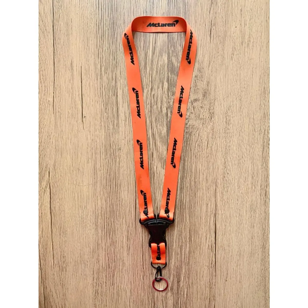 GENERICO - Llavero Lanyard McLaren Pita Colgador de Llaves F1