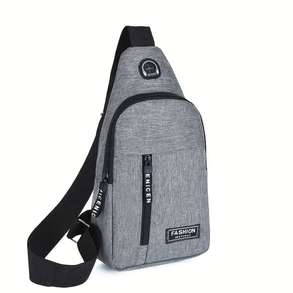 INSPIRA MARKET - Mochila Morral Bandolera Riñonera Cruzado Juvenil Antirrobo Con USB
