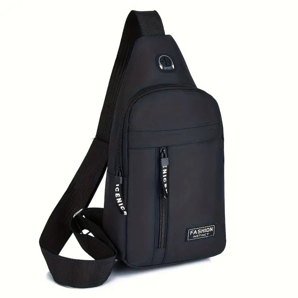 INSPIRA MARKET - Mochila Morral Bandolera Riñonera Cruzado Juvenil Antirrobo Con USB