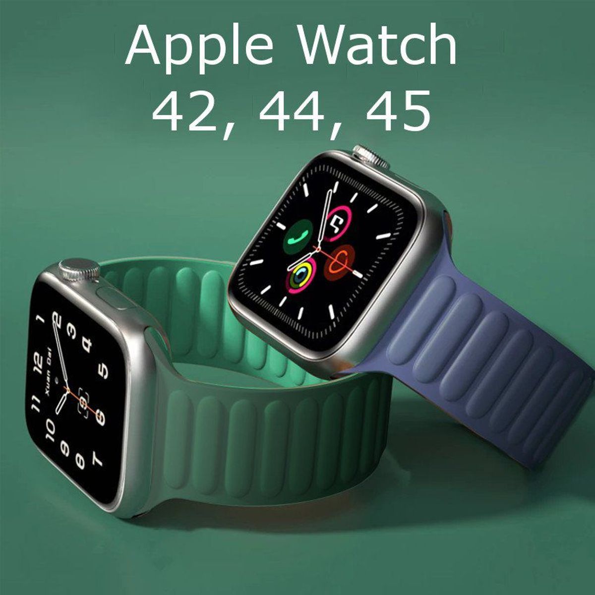 GENERICO - Correa apple watch magnetica 45mm 44mm 42mm / se serie 7, 6, 5, 4, 3