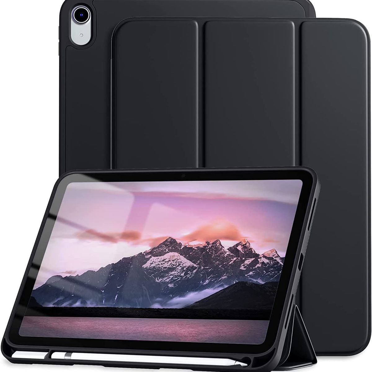 GENERICO - Funda Case Smart Cover Para iPad 10ma Gen 10.9 (2022) Con Porta Pencil