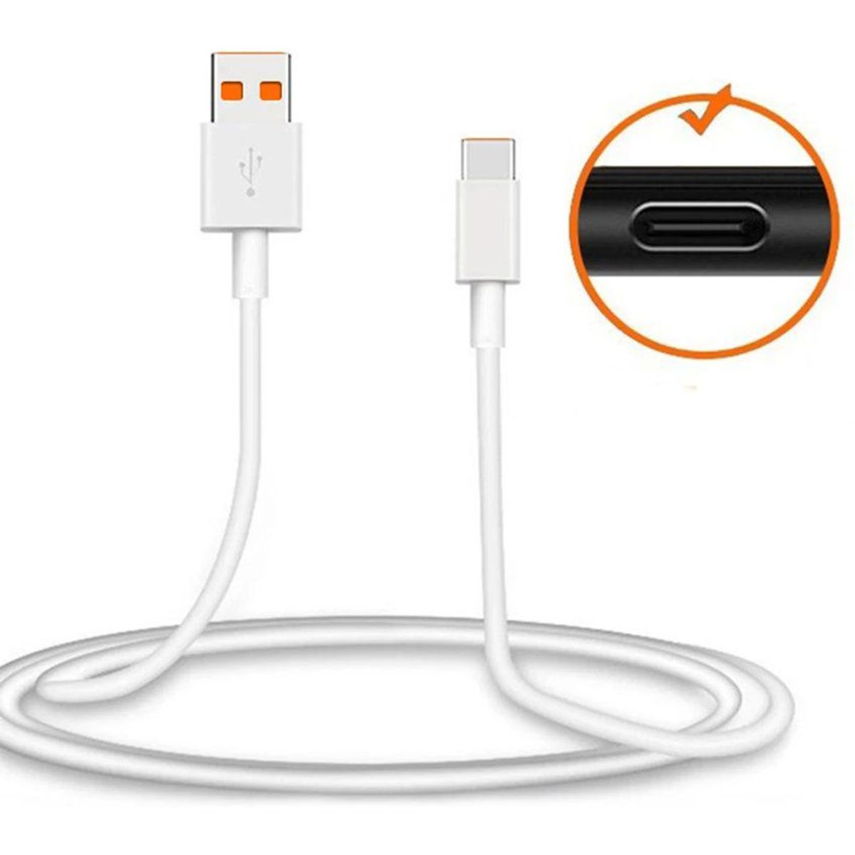XIAOMI - Cable de carga xiaomi charge tipo c 6a original 1 Metro