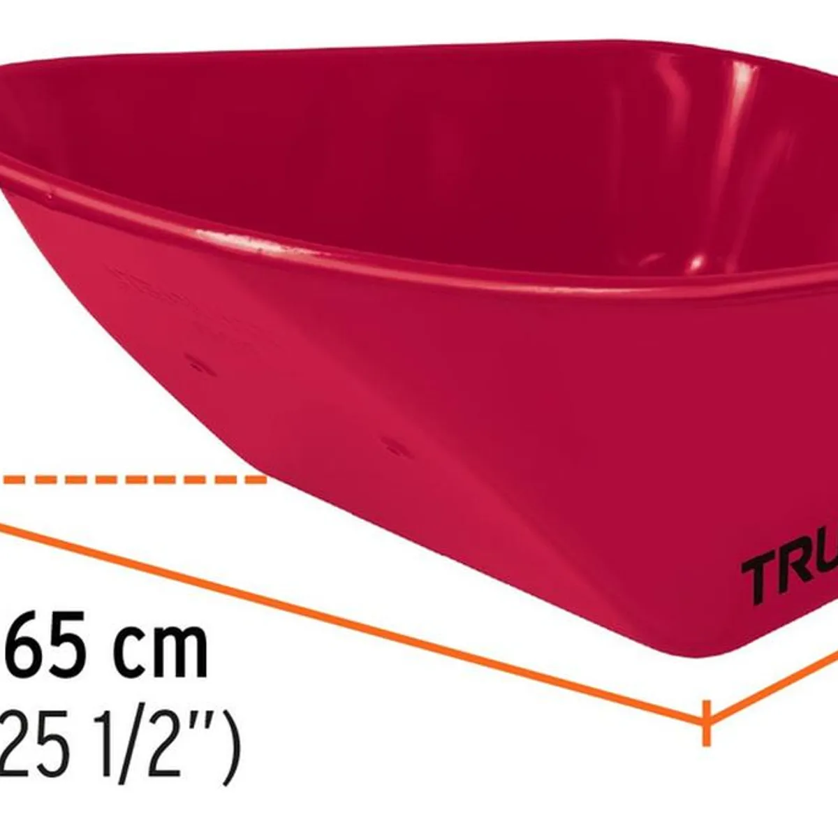 TRUPER - Carretilla Buggy 100 Litros 6 Ft3 580 Kg Truper