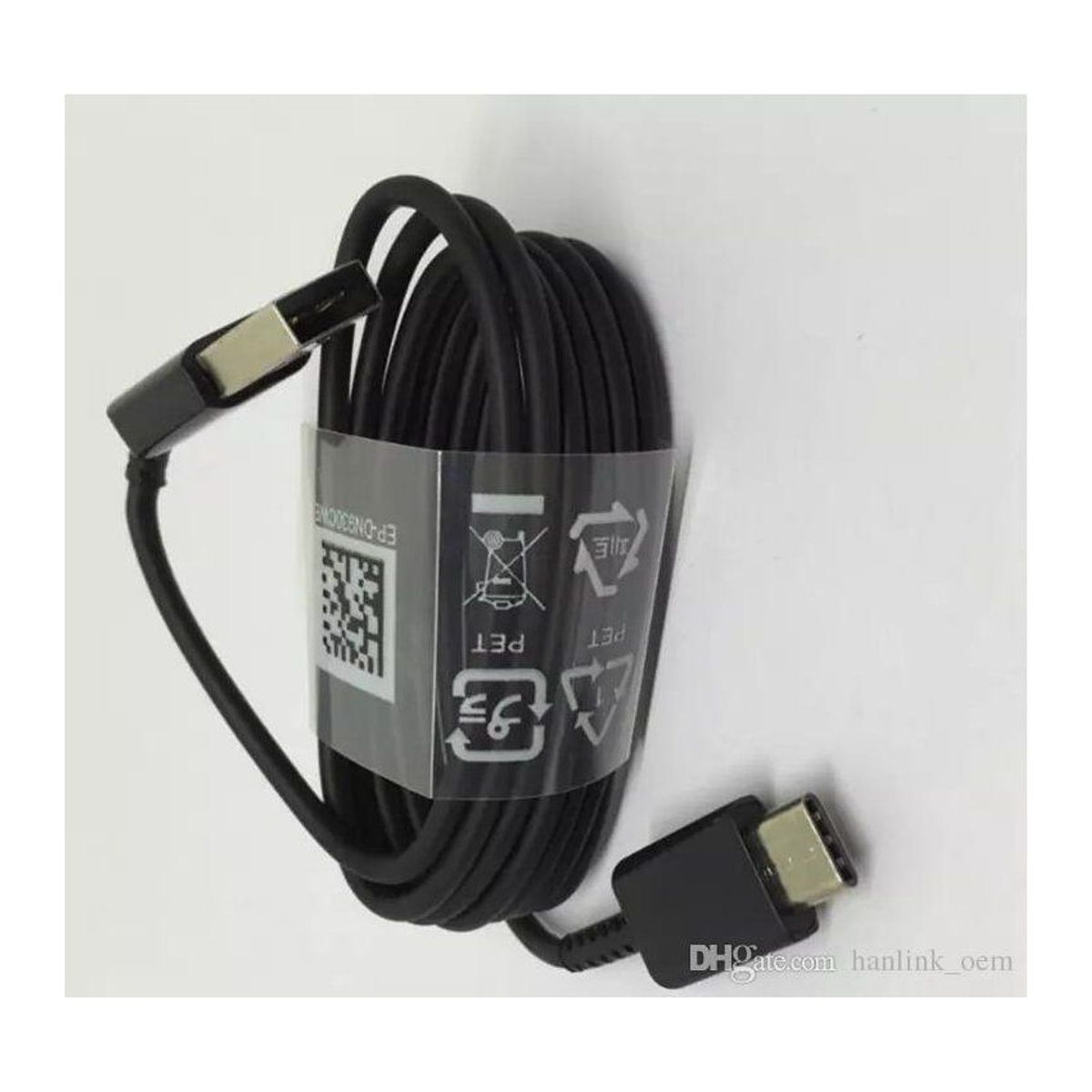 SAMSUNG - Cable Tipo-C Samsung s8 s8 Plus Negro