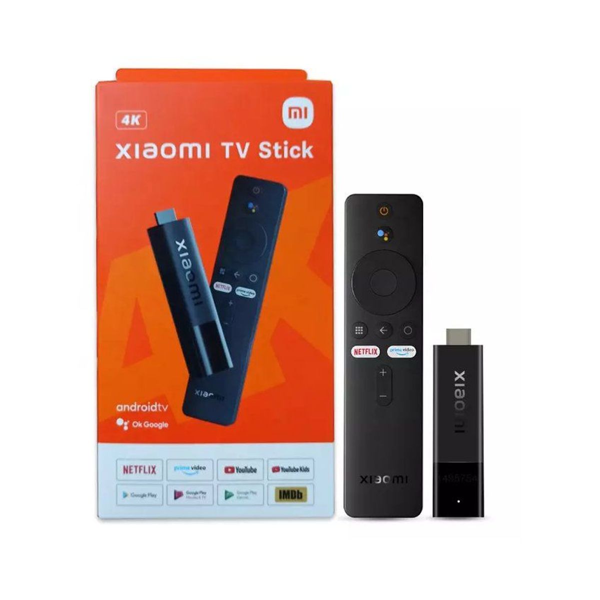 XIAOMI - Xiaomi Mi Tv Stick 4K Chromecast 2GB Ram 8GB Version Global