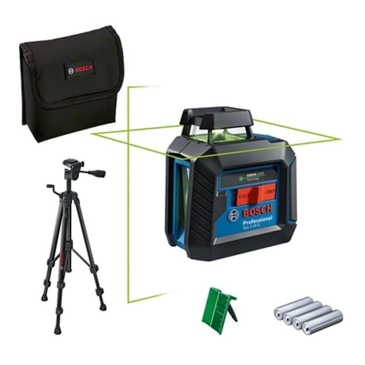 BOSCH - Nivel Láser Líneas Cruzadas 10 m + Tripode BT 150