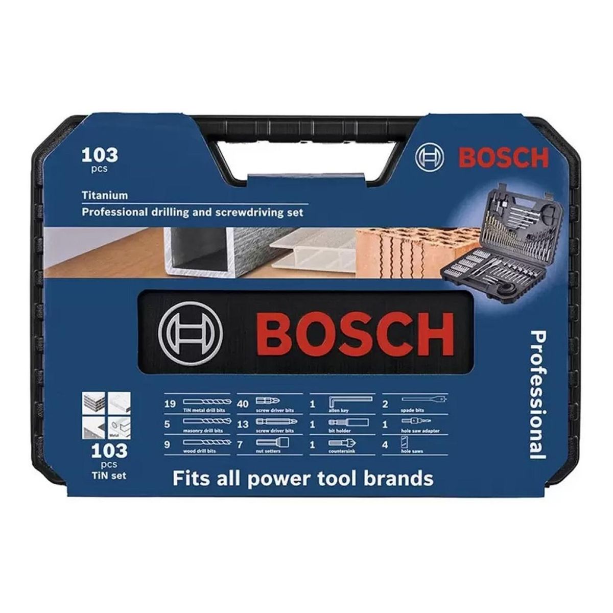 BOSCH - Set Para Taladrar 103 Piezas Bosch