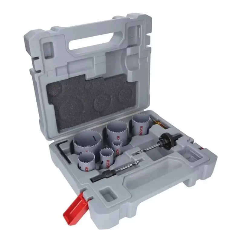BOSCH - Set Sierra Copa Cobaltada X9 Pz (copas +2 Adaptadores) Bosch