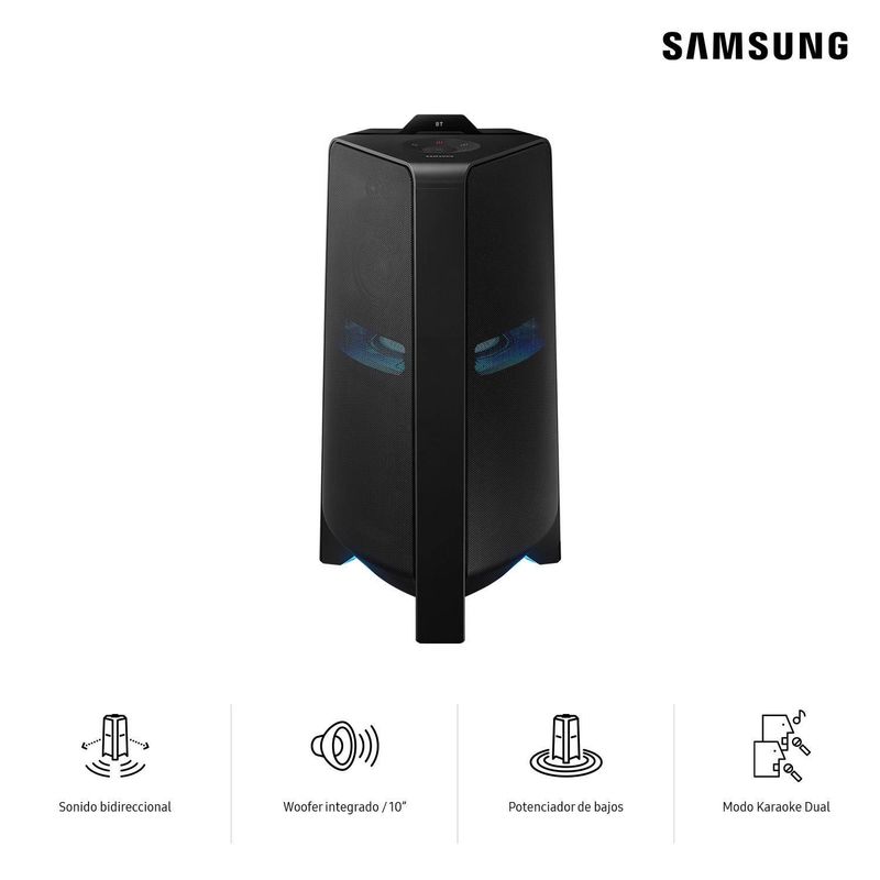 SAMSUNG - Equipo de sonido Samsung  500W MX-T50/PE negro