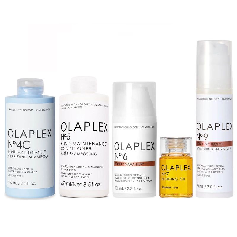OLAPLEX - Olaplex N°4C + N°5 + N°6 + N°7 + N°9 Tratamiento Sin Sulfato