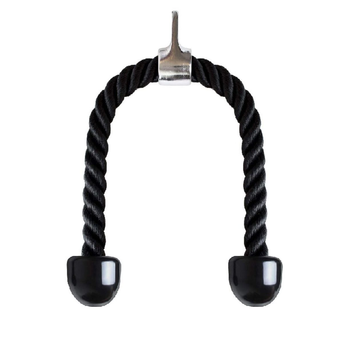 ALPHA GYM - Polea para Tríceps polea de gimnasio cuerda soga triceps.