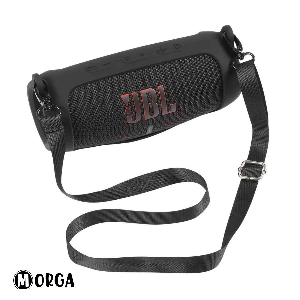 GENERICO - PROTECTOR  SILICONA Jbl charge 5 NEGRO