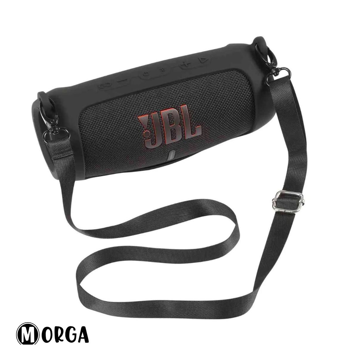 GENERICO - PROTECTOR  SILICONA Jbl charge 5 NEGRO