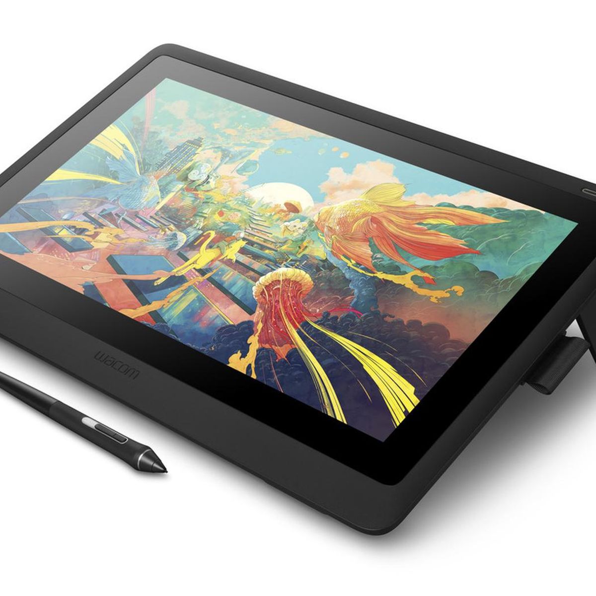 WACOM - Pantalla Gráfica Wacom Cintiq 16 /Negro. Con Lápiz y puntas