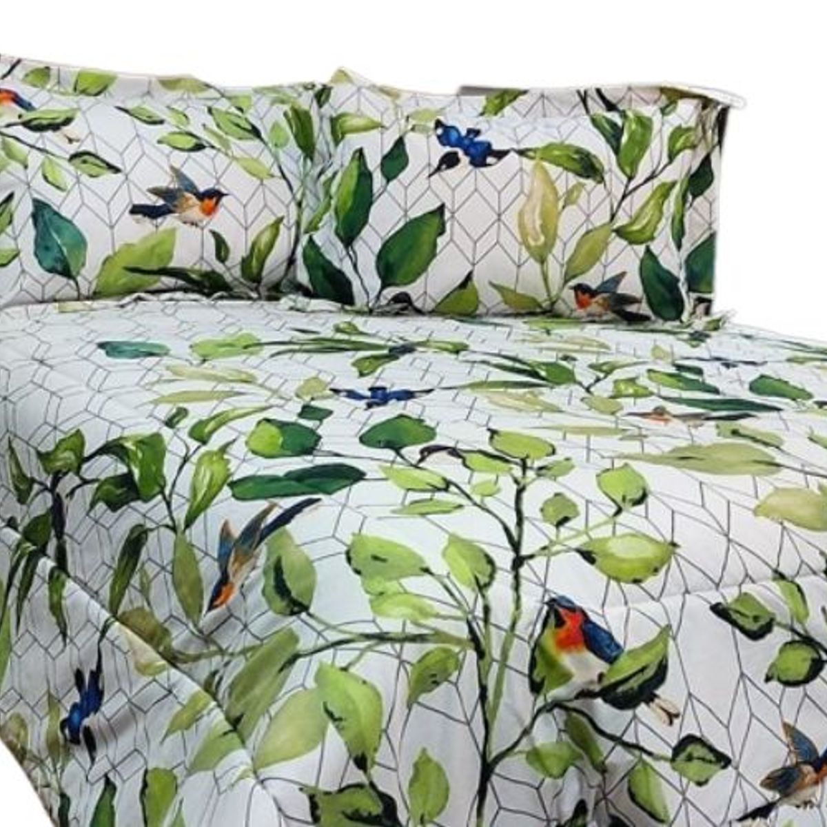 ARLIN TEXTIL - Edredon Estampado 2 plz Hojas