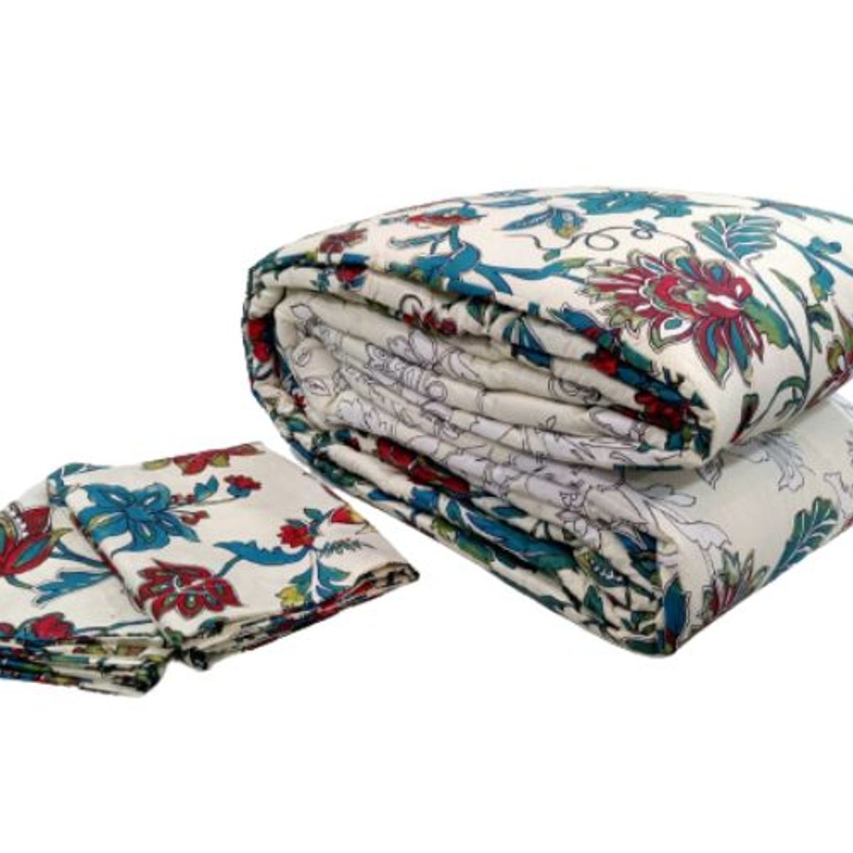 ARLIN TEXTIL - Edredon Estampado 2 plz Flores