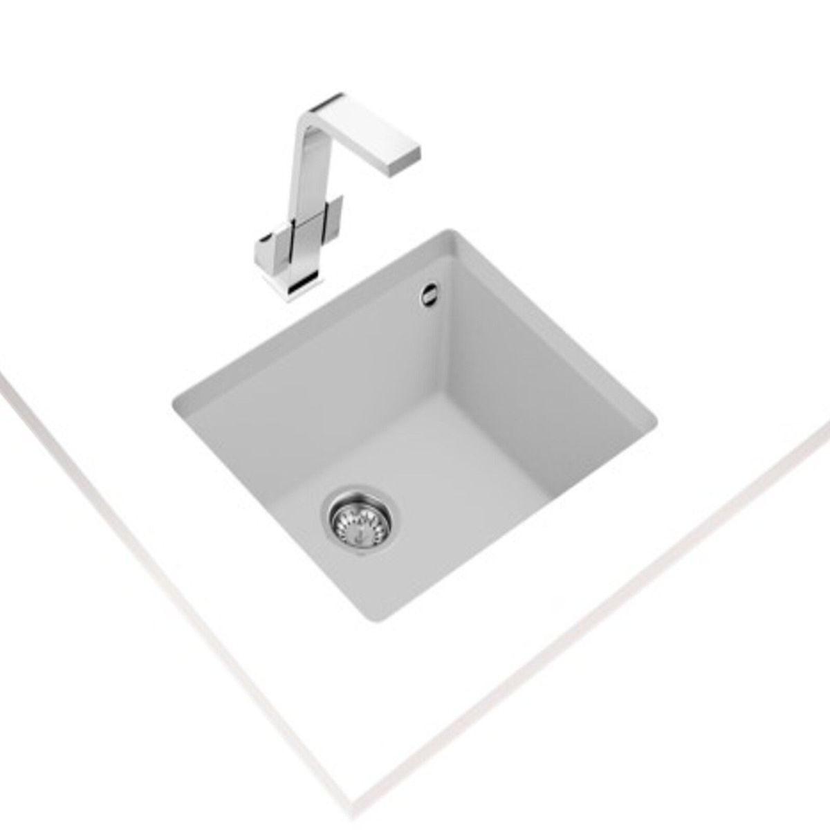 TEKA - LAVAPLATOS DE GRANITO SQUARE 50.40 BLANCO