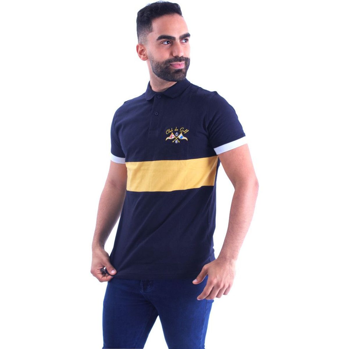 GENERICO - Polo Manga Corta de AlgodÃ³n Hombre Piero Biani.