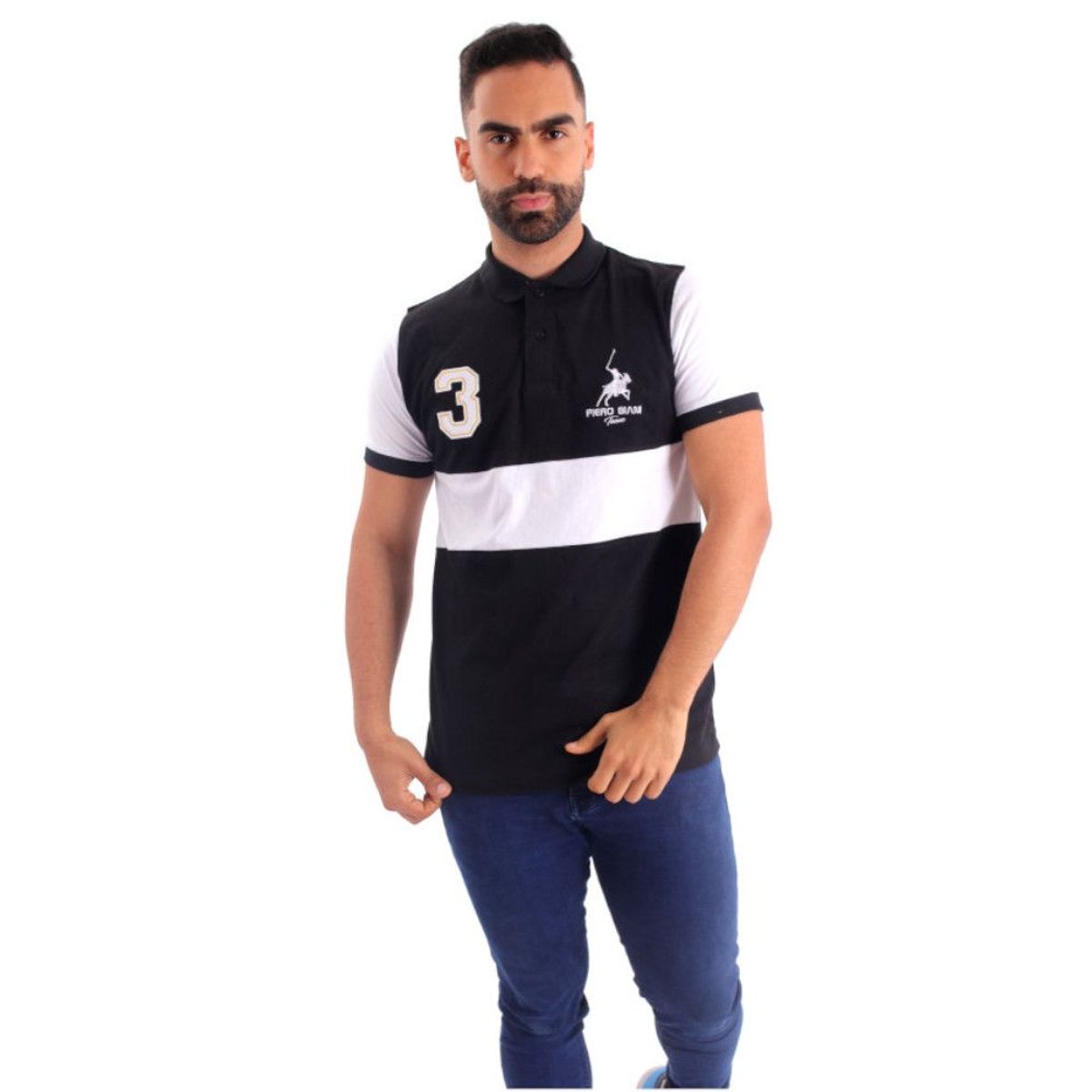 GENERICO - Polo Manga Corta Hombre AlgodÃ³n Piero Biani.