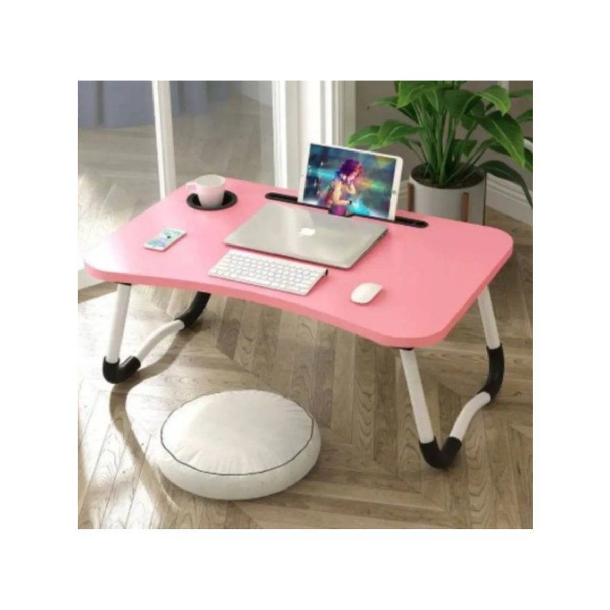 GENERICO - Mesa plegable para laptop  Posavaso de Calidad