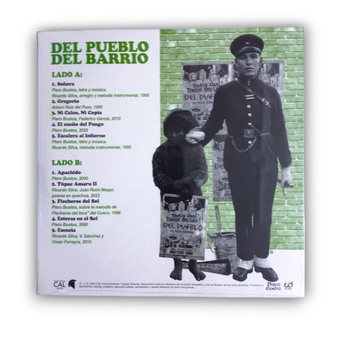 GENERICO - Vinilo 40 Años De Música Barrio - Del Pueblo Del Barrio
