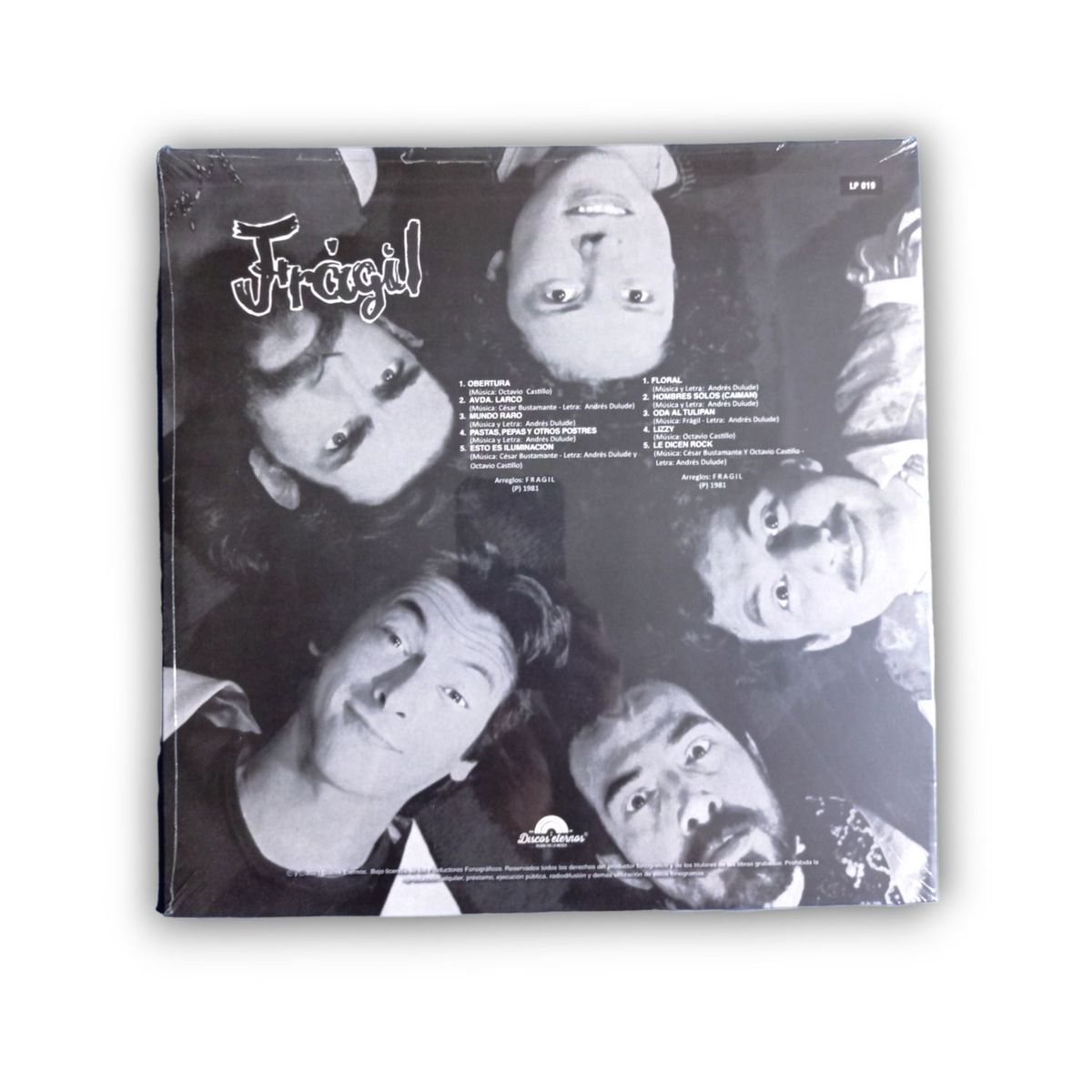 GENERICO - Disco de Vinilo Azul Av Larco de Fragil