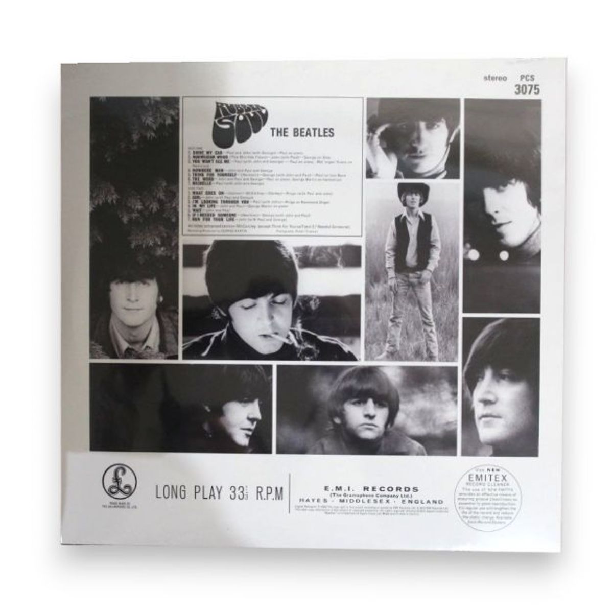 GENERICO - Disco de Vinilo Rubber soul de The Beatles