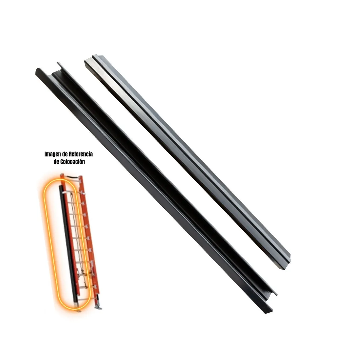 BRONCO AMERICAN - Vaina Protectora para Escalera Telescópica Fibra de Vidrio (x 1 Mts)